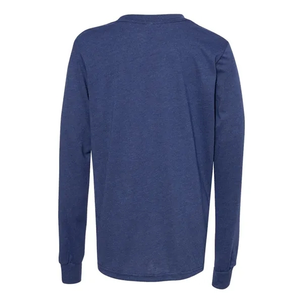 BELLA + CANVAS Youth Triblend Long Sleeve Tee... from ASI 84358 S&S Activewear