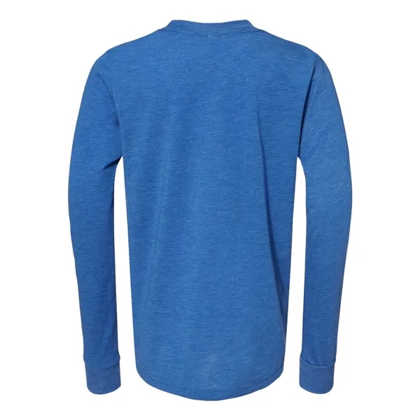 BELLA + CANVAS Youth Triblend Long Sleeve Tee... from ASI 84358 S&S Activewear
