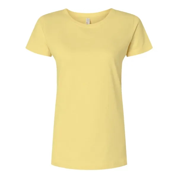 Women's fine jersey longer length T-shirt. Blank product.... from ASI 84358 S&S Activewear