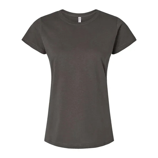 Women's fine jersey longer length T-shirt. Blank product.... from ASI 84358 S&S Activewear