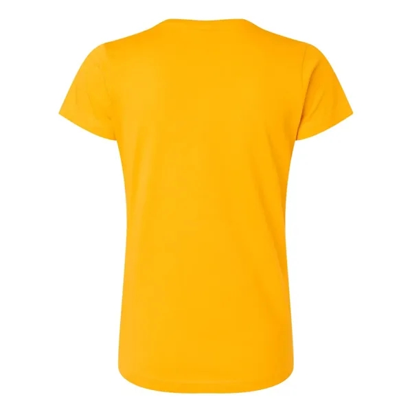 Women's fine jersey longer length T-shirt. Blank product.... from ASI 84358 S&S Activewear