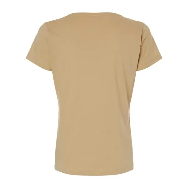 Women's fine jersey longer length T-shirt. Blank product.... from ASI 84358 S&S Activewear