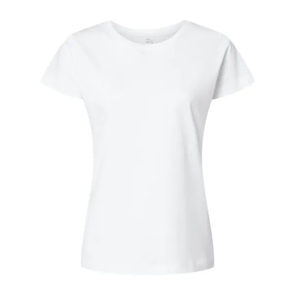Women's fine jersey longer length T-shirt. Blank product.... from ASI 84358 S&S Activewear