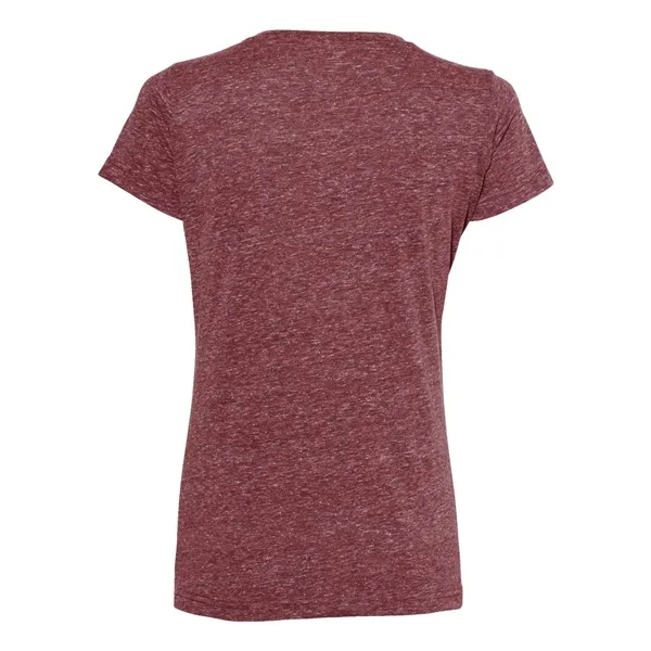 LAT Women's Harborside Melange V-Neck T-Shirt... from ASI 84358 S&S Activewear