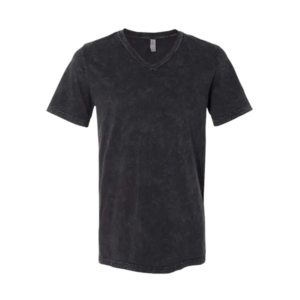 BELLA + CANVAS Unisex Textured Jersey V-Neck Tee... from ASI 84358 S&S Activewear
