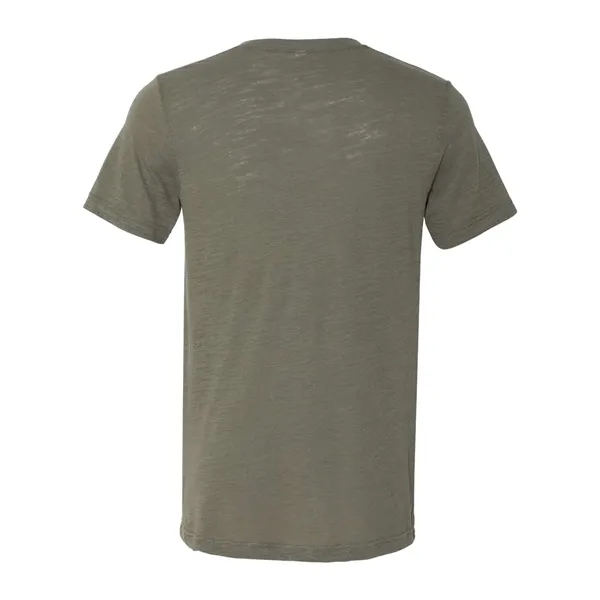 BELLA + CANVAS Unisex Textured Jersey V-Neck Tee... from ASI 84358 S&S Activewear