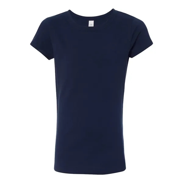 Next Level Girls' Premium Jersey The Princess T-Shirt, blank.... from ASI 84358 S&S Activewear