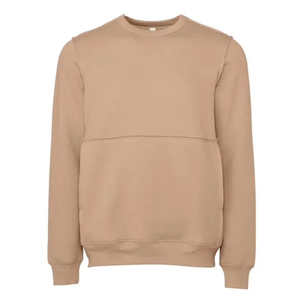 BELLA + CANVAS Fast Fashion Unisex Raw Seam Crewneck Swea...... from ASI 84358 S&S Activewear