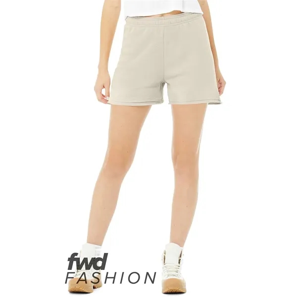 BELLA + CANVAS FWD Fashion Women's Cutoff Sweatshorts... from ASI 84358 S&S Activewear