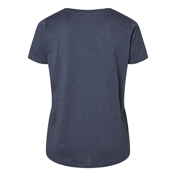 LAT Curvy Collection Women's Fine Jersey Tee... from ASI 84358 S&S Activewear