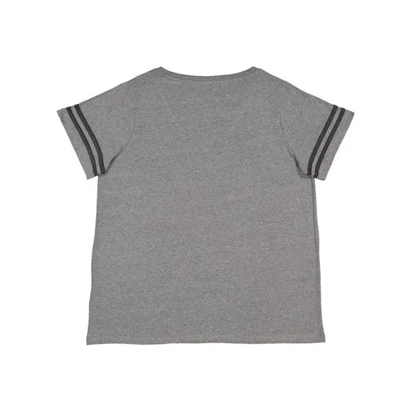 Curvy Collection Women's Vintage Football T-Shirt... from ASI 84358 S&S Activewear