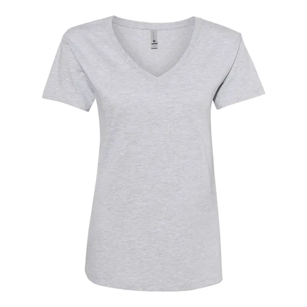 Women's V-neck tee with a relaxed fit, side seams, and a... from ASI 84358 S&S Activewear