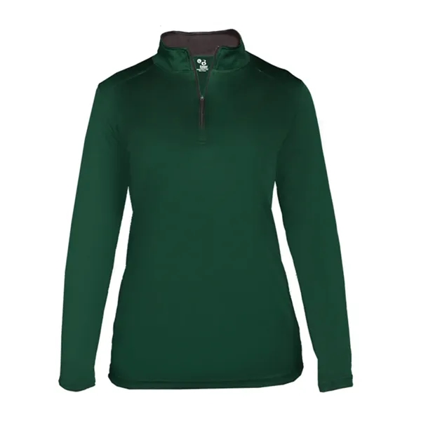 Ladies 1/4 zip pullover with thumb holes... from ASI 84358 S&S Activewear