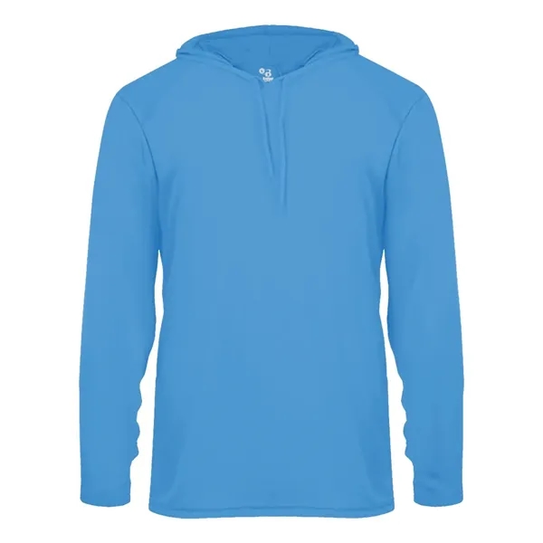 Long-sleeve hooded t-shirt with drawcord... from ASI 84358 S&S Activewear