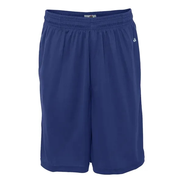 Pocketed shorts with 10" inseam. Blank product.... from ASI 84358 S&S Activewear