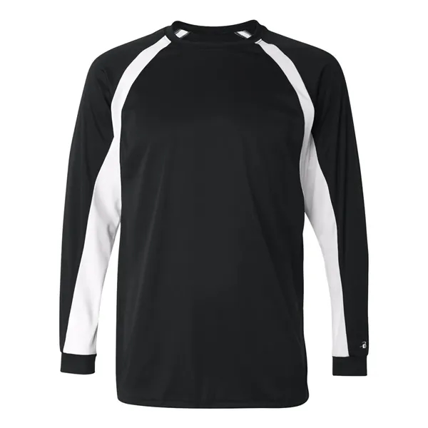 Long sleeve t-shirt equipped with moisture-management and anti-microbial technology.... from ASI 84358 S&S Activewear