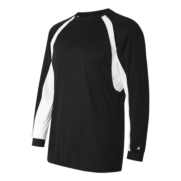 Long sleeve t-shirt equipped with moisture-management and anti-microbial technology.... from ASI 84358 S&S Activewear