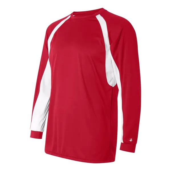 Long sleeve t-shirt equipped with moisture-management and anti-microbial technology.... from ASI 84358 S&S Activewear