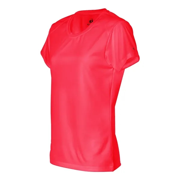 Women's short sleeve t-shirt with moisture management /anti-microbial fabric. Blank.... from ASI 84358 S&S Activewear