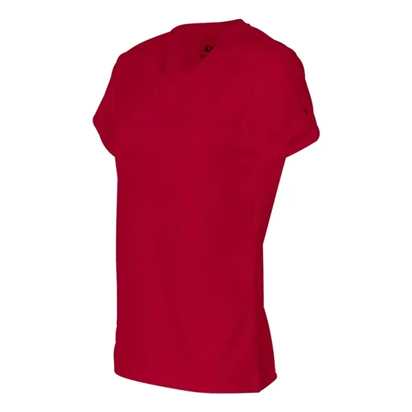 Women's short sleeve t-shirt with moisture management /anti-microbial fabric. Blank.... from ASI 84358 S&S Activewear