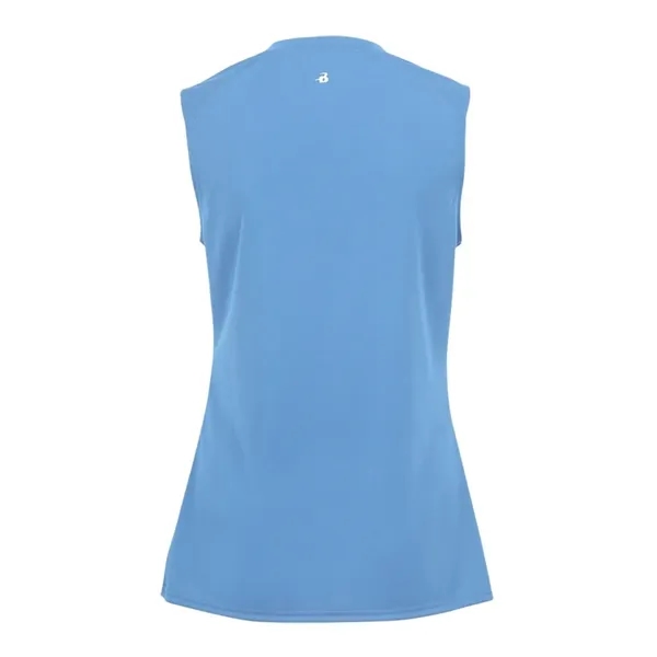 Women's sleeveless sporty t-shirt with moisture management fabric. Blank product.... from ASI 84358 S&S Activewear