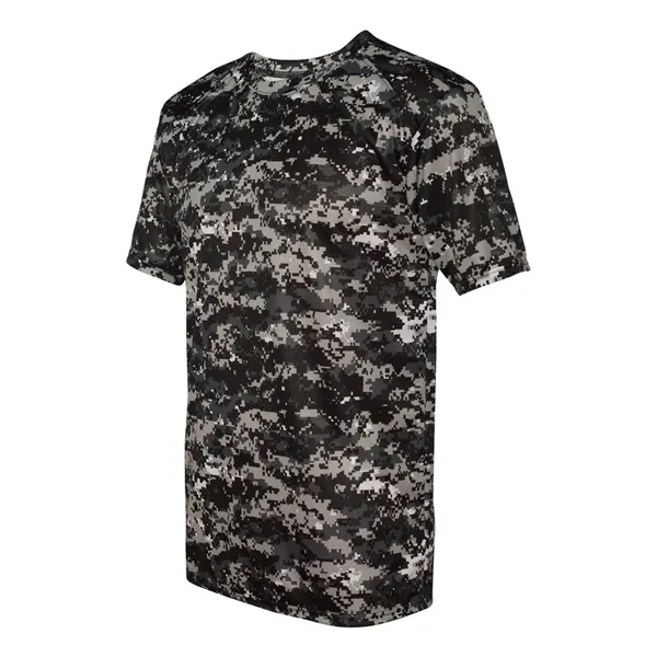 Badger B-Dry Core Digital Camo T-Shirt, blank.... from ASI 84358 S&S Activewear