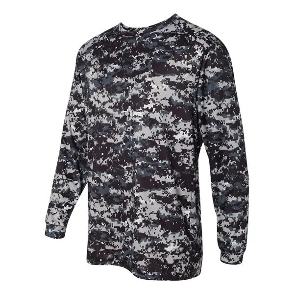 Badger Digital Camo Long Sleeve T-Shirt, blank.... from ASI 84358 S&S Activewear