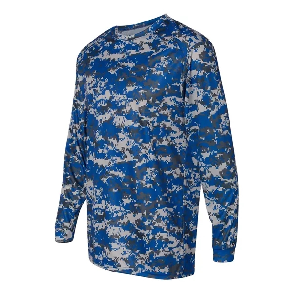 Badger Digital Camo Long Sleeve T-Shirt, blank.... from ASI 84358 S&S Activewear