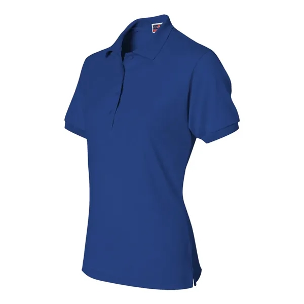 Women's sport shirt made of cotton/polyester with SpotShield and a collar... from ASI 84358 S&S Activewear