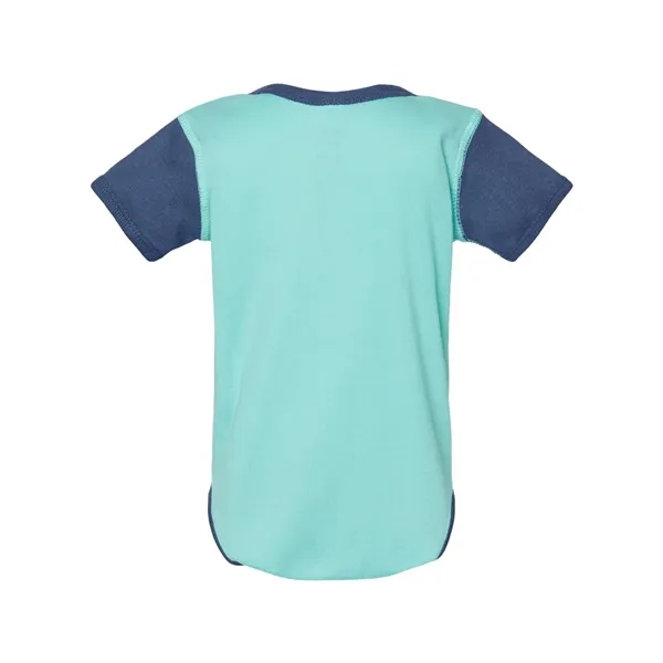 Infant, 100% combed ringspun cotton in a 1x1 baby rib lap... from ASI 84358 S&S Activewear