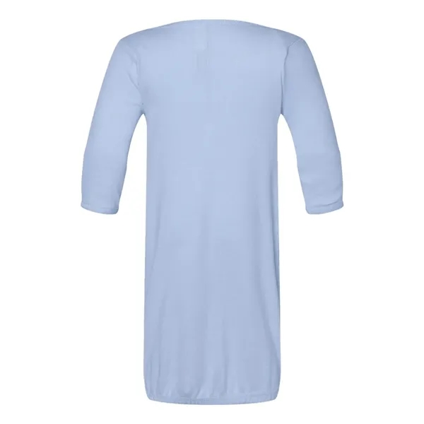 Infant 1x1 baby rib lap shoulder layette. Blank product.... from ASI 84358 S&S Activewear