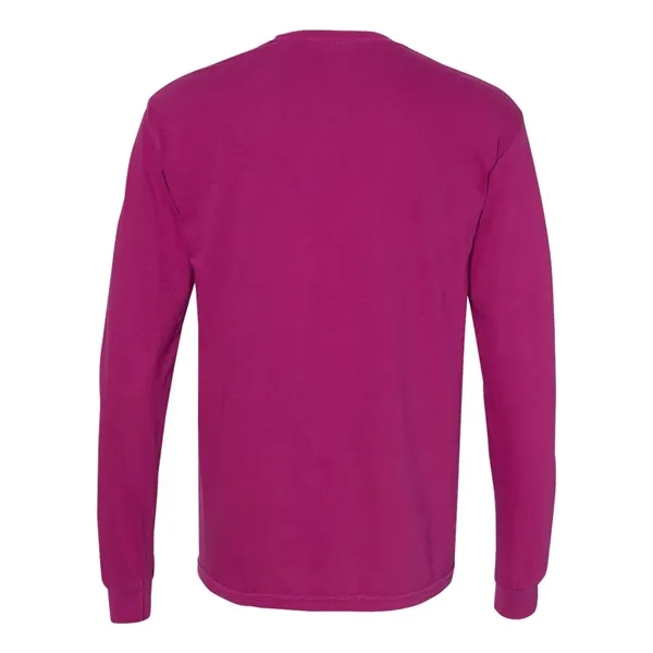 Comfort Colors Long Sleeve T-Shirt With Pocket, blank.... from ASI 84358 S&S Activewear