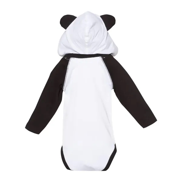 Rabbit Skins Fine Jersey Infant Character Hooded Long Sle...... from ASI 84358 S&S Activewear