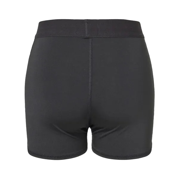 Women's compression shorts with a 3" inseam, stretch body fit, and... from ASI 84358 S&S Activewear
