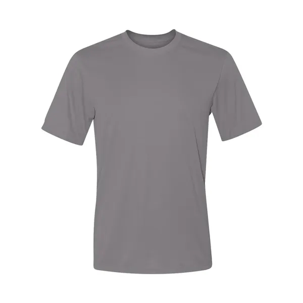100% polyester T-shirt with moisture wicking, 50+ UPF rating, and double-needle... from ASI 84358 S&S Activewear