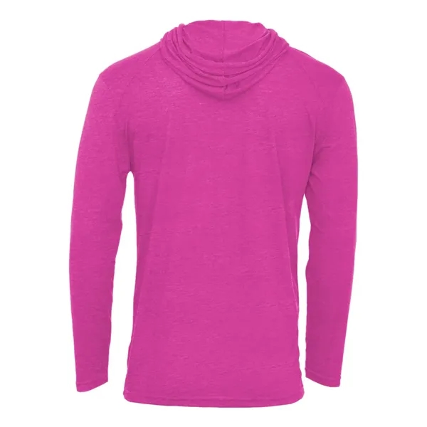Badger Tri-Blend Surplice Hooded Long Sleeve T-Shirt... from ASI 84358 S&S Activewear
