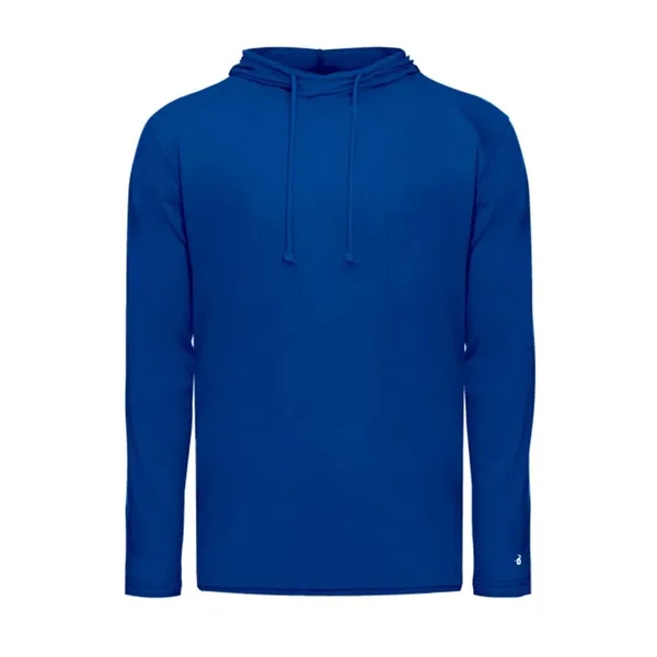 Badger Tri-Blend Surplice Hooded Long Sleeve T-Shirt... from ASI 84358 S&S Activewear