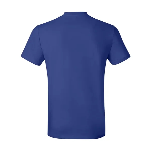 100% ring-spun cotton T-shirt with narrow ribbed collar without cover-seaming for... from ASI 84358 S&S Activewear