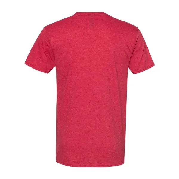 100% ring-spun cotton T-shirt with narrow ribbed collar without cover-seaming for... from ASI 84358 S&S Activewear