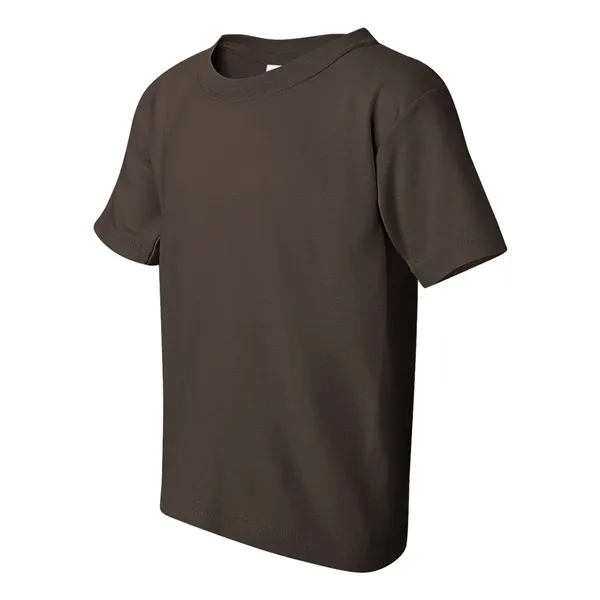 Youth 5.3 oz pre-shrunk, 100% heavy cotton t-shirt. Blank product.... from ASI 84358 S&S Activewear