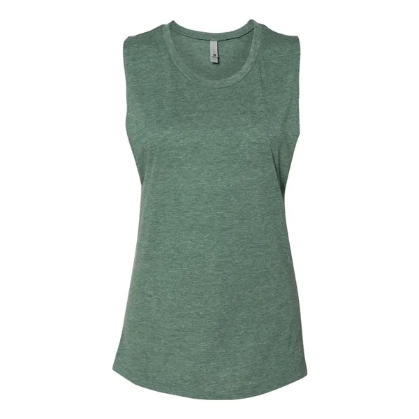 Women's tank top made from poly-cotton; features hemmed, oversized armholes, baby... from ASI 84358 S&S Activewear