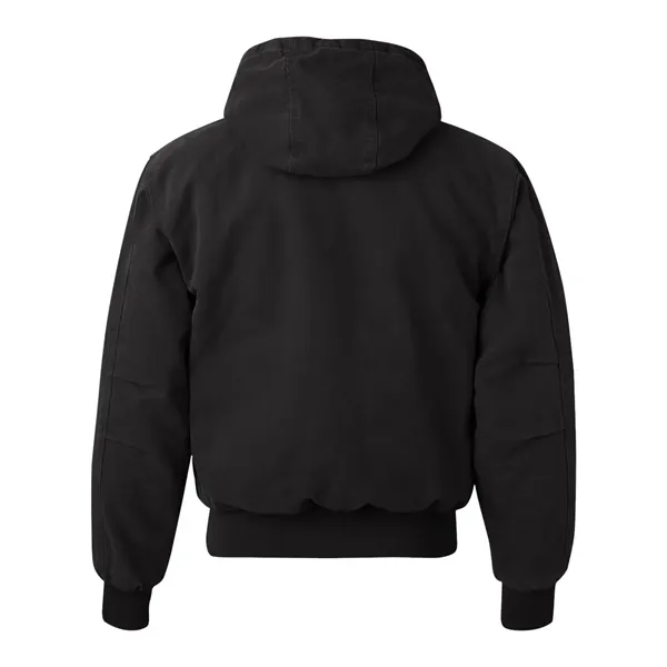 Hooded boulder jacket with tricot quilt lining in tall sizes. Blank... from ASI 84358 S&S Activewear