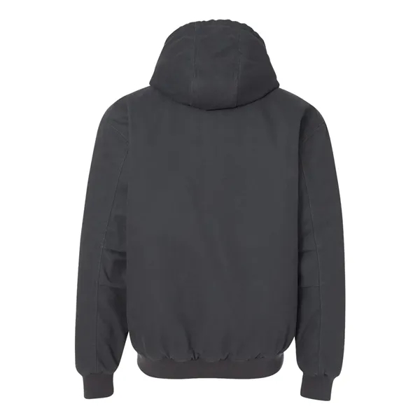 Hooded boulder jacket with tricot quilt lining in tall sizes. Blank... from ASI 84358 S&S Activewear