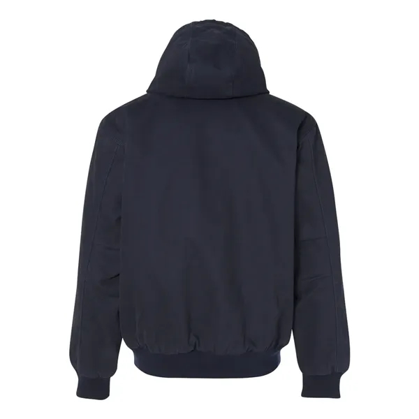 Hooded boulder jacket with tricot quilt lining in tall sizes. Blank... from ASI 84358 S&S Activewear