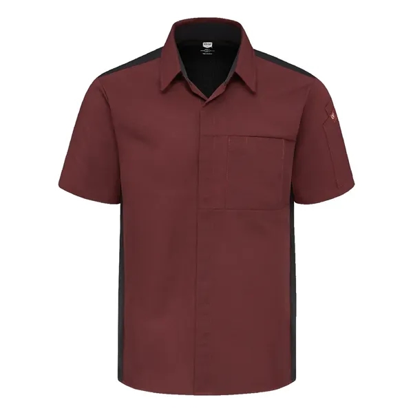 Chef Designs Poplin Airflow Cook Shirt with OilBlok... from ASI 84358 S&S Activewear