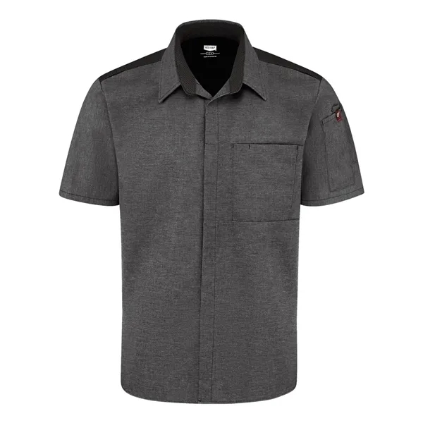 Chef Designs Poplin Airflow Cook Shirt with OilBlok... from ASI 84358 S&S Activewear
