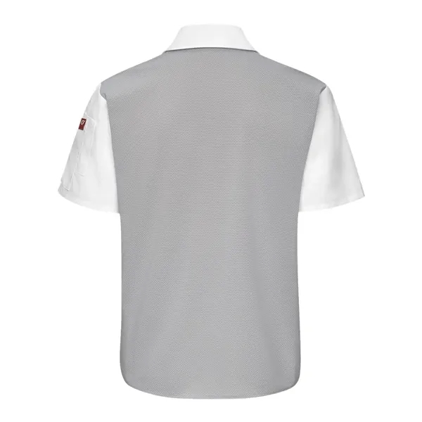 Chef Designs Poplin Airflow Cook Shirt with OilBlok... from ASI 84358 S&S Activewear