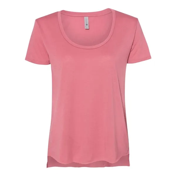 Women's relaxed fit poly-cotton blended t-shirt with scoop neckline, baby rib,... from ASI 84358 S&S Activewear