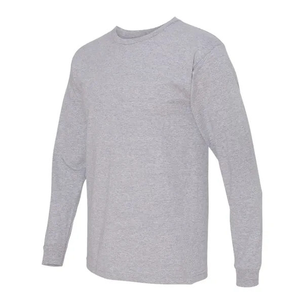 USA-Made 5.4 oz., 100% Cotton LS T-Shirt... from ASI 84358 S&S Activewear