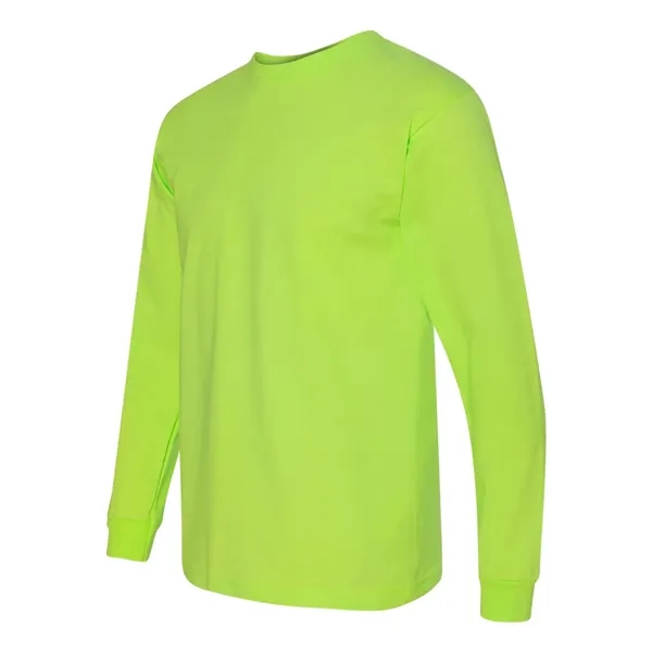 USA-Made 5.4 oz., 100% Cotton LS T-Shirt... from ASI 84358 S&S Activewear